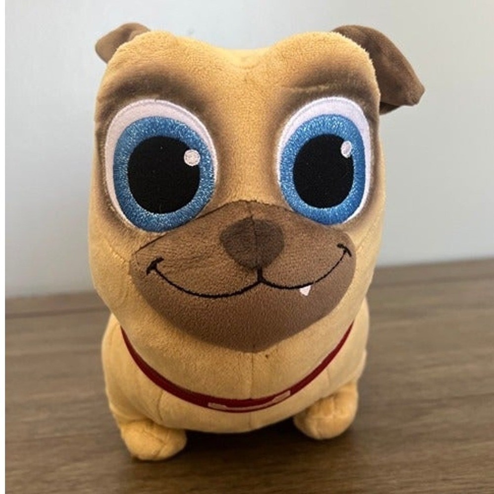 Disney Junior Puppy Dog Pals Rolly Pug Plush Stuffed Animal Toy